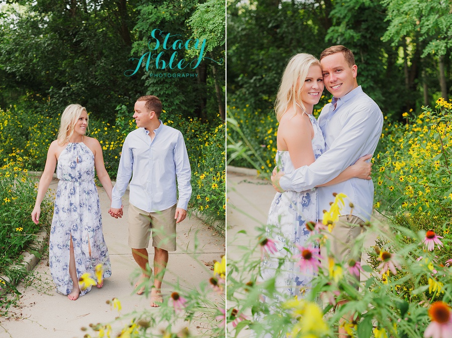 indianapolis museum of art engagement photography with dog 11