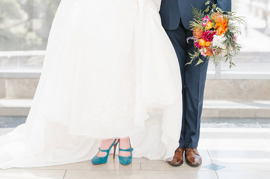 Conrad Indianapolis downtown roof top wedding photography