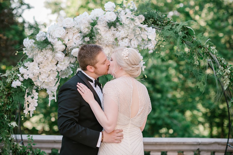 Laurel Hall Great Gatsby themed Summer wedding in Indianapolis Indiana