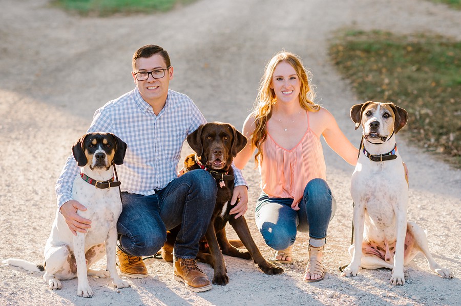 indianapolis fall engagement photography by photographer stacy able